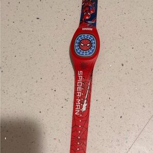 Disney Red Spider-Man Kids Watch